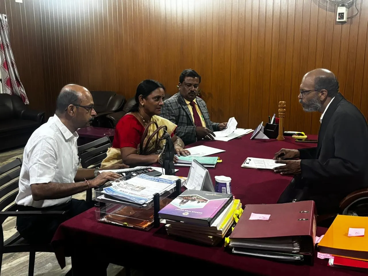 TNDALU Inspection, 29 May 2025, Mugil College of Law
