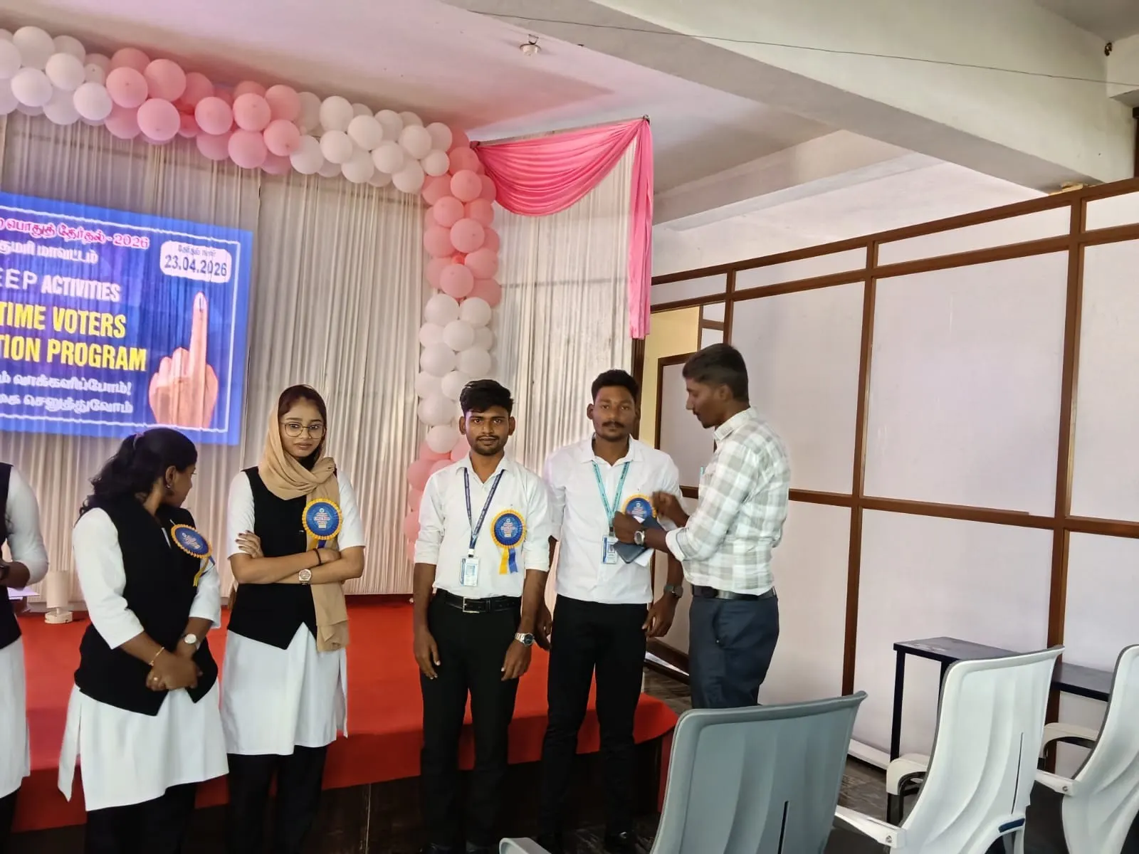 Voter Awareness Programme (SVEEP), Mugil College of Law